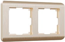 Рамка универсальная Werkel Stream 2-м. шампань картинка